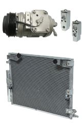 2000 Toyota Land Cruiser Base 4.7L Compressor and Condenser Kit (KT EA95B)