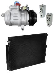 1998 Toyota Land Cruiser Base 4.7L Compressor and Condenser Kit (KT EA96A-N)