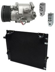 2013 Toyota Land Cruiser Base 5.7L Compressor and Condenser Kit (KT EA98A)