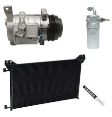 2002 Chevrolet Avalanche 2500 Base 8.1L Compressor and Condenser Kit (KT EB11A)