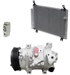 2010 Scion xD Base 1.8L Compressor and Condenser Kit (KT EB15A-N)