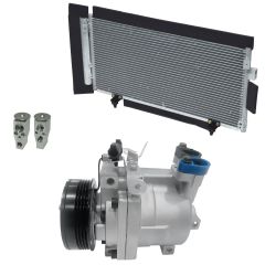 2010 Subaru Forester X 2.5L Compressor and Condenser Kit (KT EB17A-N)