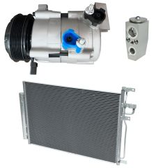 2008 Saturn Vue XR 3.6L Compressor and Condenser Kit (KT EB22A-N)