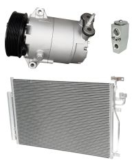 2009 Saturn Vue Hybrid 2.4L Compressor and Condenser Kit (KT EB23A-N)