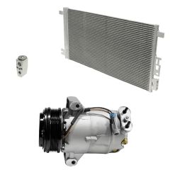 2008 Saturn Aura XE 2.4L Compressor and Condenser Kit (KT EB25A-N)