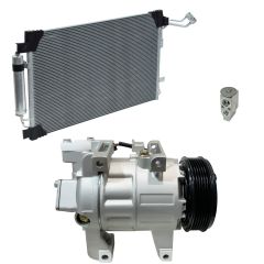 2014 Nissan Altima S 2.5L Compressor and Condenser Kit (KT EB35A-N)
