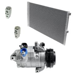 2015 Lincoln Navigator Base 3.5L Compressor and Condenser Kit (KT EB57A-N)