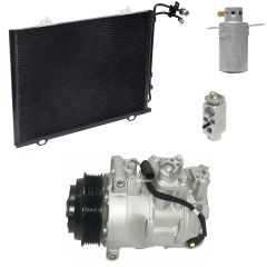 2003 Mercedes-Benz CLK320 Base 3.2L Compressor and Condenser Kit (KT EB60A-N)