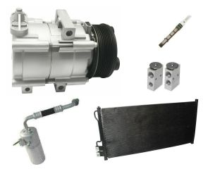 1998 Lincoln Navigator Base 5.4L Compressor and Condenser Kit (KT EB62A)
