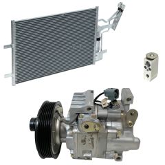2009 Mazda 3 Mazdaspeed 2.3L Compressor and Condenser Kit (KT EB73A-N)