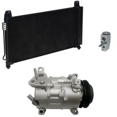2018 Chevrolet Silverado 2500 HD LT 6.0L Compressor and Condenser Kit (KT EB81A)
