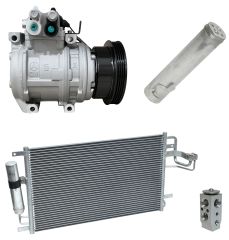 2009 Kia Sportage LX 2.0L Compressor and Condenser Kit (KT EC06A-N)