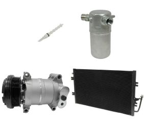 2001 Chevrolet Astro Base 4.3L Compressor and Condenser Kit (KT EC22A-N)