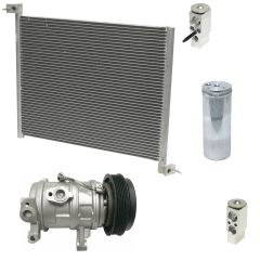 2009 Chrysler Aspen Limited 4.7L Compressor and Condenser Kit (KT EC23A)