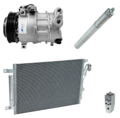 2013 Dodge Dart SXT 2.0L Compressor and Condenser Kit (KT EC24A-N)