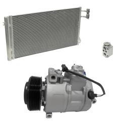 2009 BMW 135i Base 3.0L Compressor and Condenser Kit (KT EC26A-N)