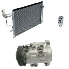 2010 Mazda 3 S 2.5L Compressor and Condenser Kit (KT EC35B-N)
