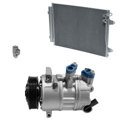 2010 Volkswagen Passat Komfort 2.0L Compressor and Condenser Kit (KT EC40A-N)