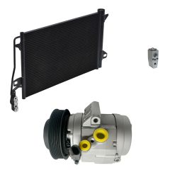 2010 Ford Fusion S 2.5L Compressor and Condenser Kit (KT EC43A)