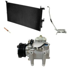 2006 Jaguar X-Type Base 3.0L Compressor and Condenser Kit (KT EC48A-N)