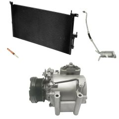 2006 Jaguar X-Type Base 3.0L Compressor and Condenser Kit (KT EC48A)