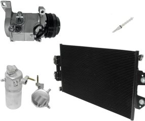 2013 Chevrolet Express 1500 Base 5.3L Compressor and Condenser Kit (KT EC62A-N)