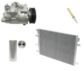2005 Audi A4 Quattro Base 3.0L Compressor and Condenser Kit (KT EC70A)