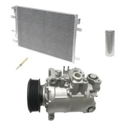 2005 Audi A4 Base 1.8L Compressor and Condenser Kit (KT EC71A)