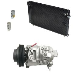 2003 Lexus LS430 Base 4.3L Compressor and Condenser Kit (KT EC74A-N)