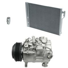 2014 BMW 528i Base 2.0L Compressor and Condenser Kit (KT EC78A)