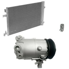2018 Chevrolet Impala LS 3.6L Compressor and Condenser Kit (KT EC89A)