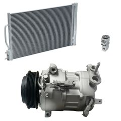 2018 Chevrolet Malibu LS 1.5L Compressor and Condenser Kit (KT EC95A-N)