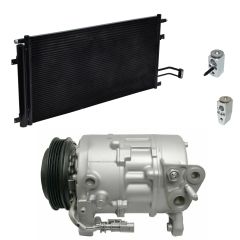 2016 Cadillac Escalade Base 6.2L Compressor and Condenser Kit (KT ED00A-N)