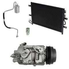 2015 Lincoln MKT Base 2.0L Compressor and Condenser Kit (KT ED07A-N)