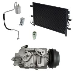 2016 Lincoln MKT Base 2.0L Compressor and Condenser Kit (KT ED08A)