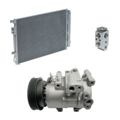 2014 Hyundai Accent GS 1.6L Compressor and Condenser Kit (KT ED20A)