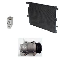 2013 Ram 2500 SLT 6.7L Compressor and Condenser Kit (KT ED34A-N)
