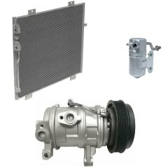 2009 Dodge Dakota SLT 4.7L Compressor and Condenser Kit (KT ED35A)