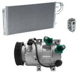 2016 Kia Optima SX 2.0L Compressor and Condenser Kit (KT ED38A-N)