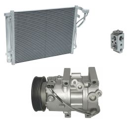 2017 Kia Optima SX 2.0L Compressor and Condenser Kit (KT ED38D)