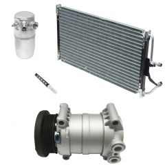 2000 Chevrolet C1500 Base 4.3L Compressor and Condenser Kit (KT ED41A)