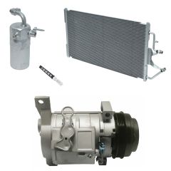 2001 Chevrolet C3500HD Base 8.1L Compressor and Condenser Kit (KT ED45A)