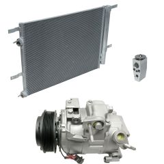 2016 Ford Fusion SE 1.5L Compressor and Condenser Kit (KT ED50A)