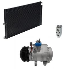 2009 Ford Expedition Limited 5.4L Compressor and Condenser Kit (KT ED52A-N)