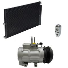 2009 Ford Expedition EL XLT 5.4L Compressor and Condenser Kit (KT ED52A)