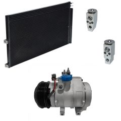 2009 Ford Expedition Limited 5.4L Compressor and Condenser Kit (KT ED53A-N)