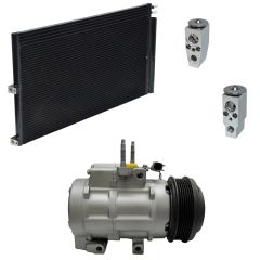 2009 Ford Expedition Limited 5.4L Compressor and Condenser Kit (KT ED53A)
