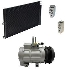 2009 Ford Expedition EL Eddie Bauer 5.4L Compressor and Condenser Kit (KT ED54A)
