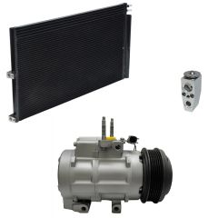 2009 Ford Expedition Limited 5.4L Compressor and Condenser Kit (KT ED55A)