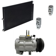 2009 Ford Expedition Limited 5.4L Compressor and Condenser Kit (KT ED56A)